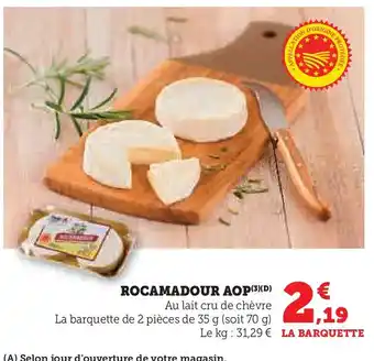 U Express Rocamadour aop offre