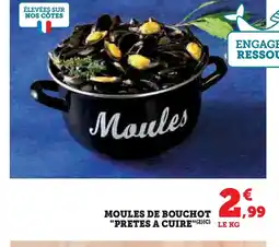U Express Moules de bouchot pretes a cuire offre
