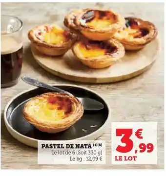 U Express Pastel de nata offre