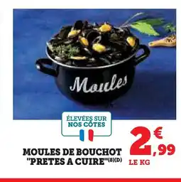 Hyper U Moules de bouchot pretes a cuire offre
