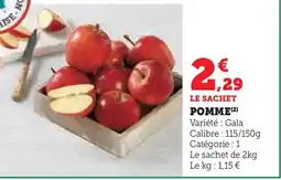 Hyper U Pomme offre
