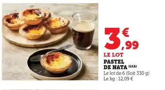 Hyper U Pastel de nata offre
