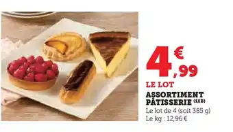 Hyper U Assortiment pâtisserie offre