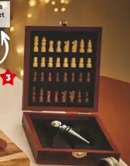 Super U Coffret echecs & vin offre