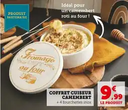 Super U Coffret cuiseur camembert offre