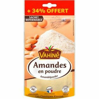 Match Vahine amandes en poudre offre
