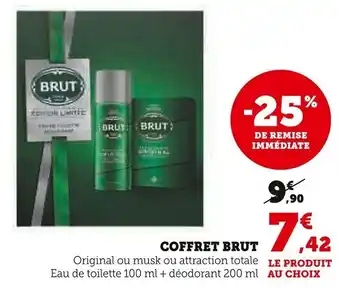 Super U Coffret brut offre