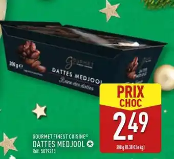 ALDI GOURMET FINEST CUISINE DATTES MEDJOOL offre