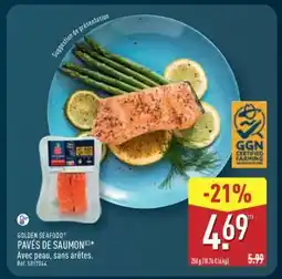 ALDI PAVÉS DE SAUMON(C) offre