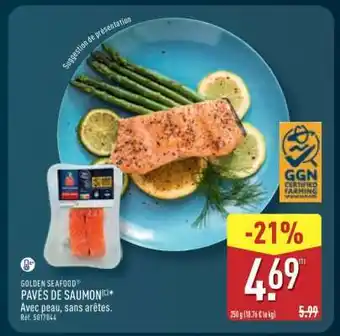ALDI PAVÉS DE SAUMON(C) offre