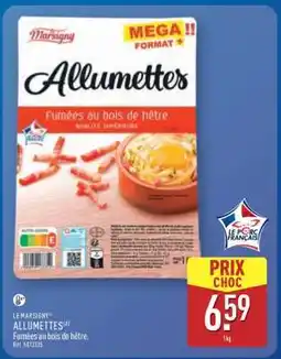 ALDI LE MARSIGNY ALLUMETTES offre