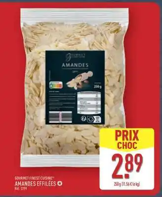 ALDI AMANDES EFFILÉES offre