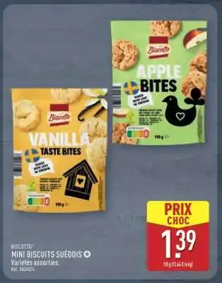 ALDI BISCOTTO MINI BISCUITS SUÉDOIS offre