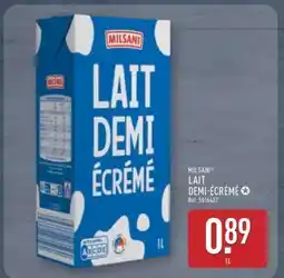 ALDI MILSANI LAIT DEMI-ÉCRÉMÉ offre