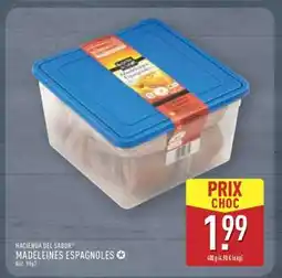 ALDI HACIENDA DEL SABOR MADELEINES ESPAGNOLES offre