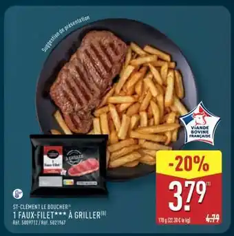 ALDI 1 FAUX-FILET*** À GRILLER offre
