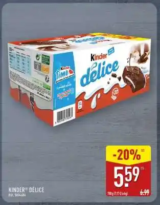ALDI KINDER DÉLICE offre