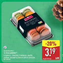 ALDI 12 macarons offre