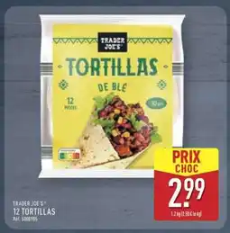 ALDI TRADER JOE'S 12 TORTILLAS offre