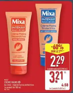 ALDI MIXA Crème mains offre