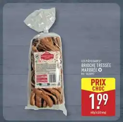 ALDI BRIOCHE TRESSÉE MARBRÉE offre