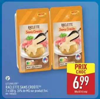 ALDI Raclette sans croûte offre