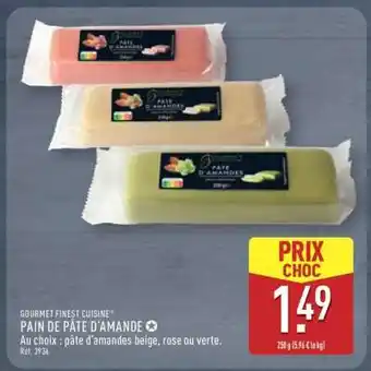 ALDI PAIN DE PÂTE D'AMANDE offre