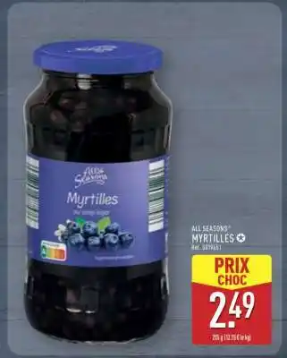 ALDI ALL SEASONS MYRTILLES offre