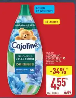 ALDI CAJOLINE ADOUCISSANT CONCENTRÉ offre