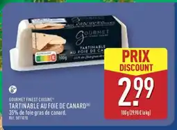 ALDI Tartinable au foie de canard offre