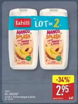 ALDI TAHITI GEL DOUCHE offre