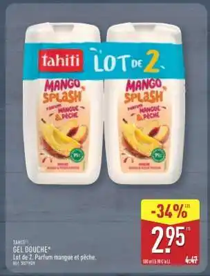 ALDI TAHITI GEL DOUCHE offre