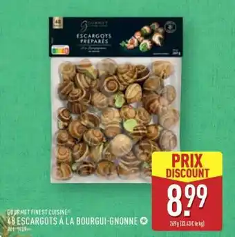 ALDI 48 Escargots à la Bourguignonne offre