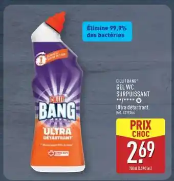 ALDI Cillit Bang Gel WC Surpuissant offre