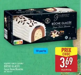 ALDI GOURMET FINEST CUISINE BÛCHE GLACÉE offre