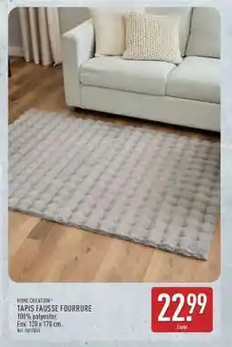 ALDI Tapis Fausse Fourrure offre
