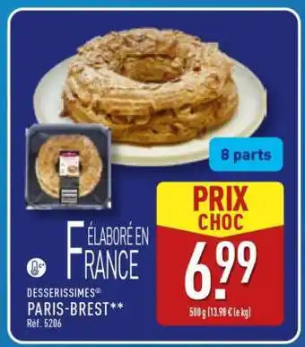 ALDI Desserissimes Paris-Brest offre