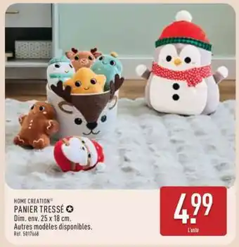 ALDI PANIER TRESSÉ offre