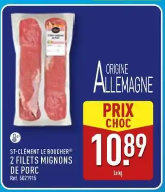 ALDI 2 filets mignons de porc offre