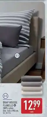 ALDI DRAP HOUSSE FLANELLE offre