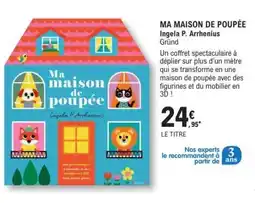E.Leclerc MA MAISON DE POUPÉE offre