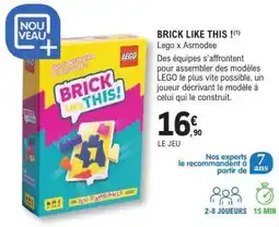E.Leclerc BRICK LIKE THIS offre