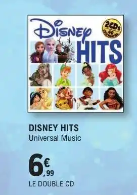 E.Leclerc DISNEY HITS offre