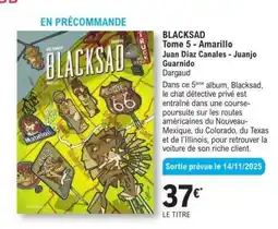 E.Leclerc BLACKSAD Tome 5 - Amarillo offre