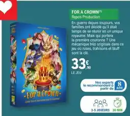 E.Leclerc FOR A CROWN offre