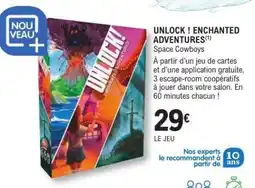 E.Leclerc UNLOCK! ENCHANTED ADVENTURES offre
