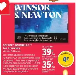 E.Leclerc COFFRET AQUARELLE offre