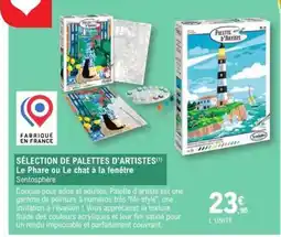 E.Leclerc SÉLECTION DE PALETTES D'ARTISTES offre