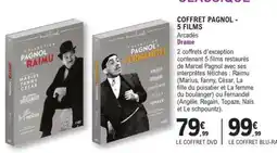 E.Leclerc COFFRET PAGNOL - 5 FILMS offre