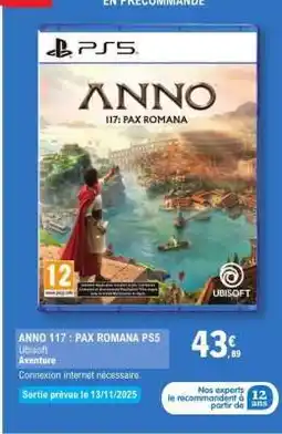 E.Leclerc ANNO 117 : PAX ROMANA PS5 offre